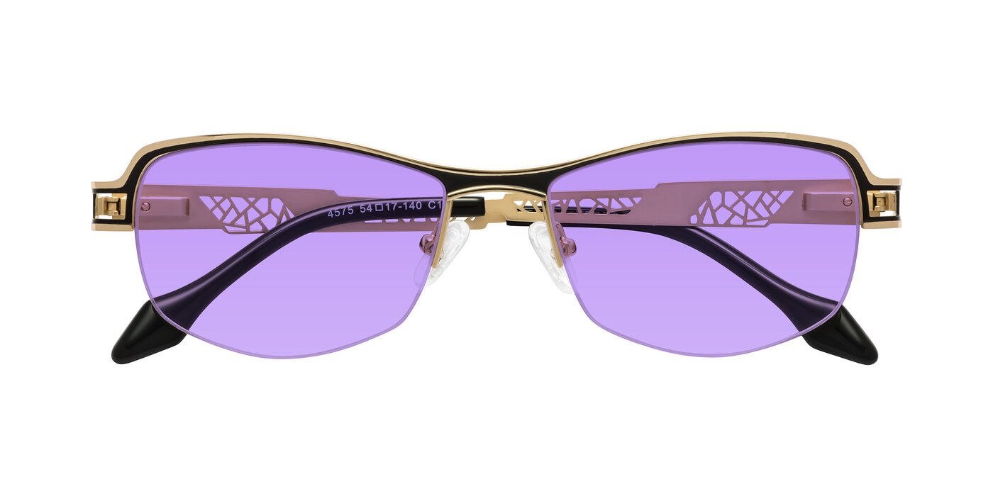 Tejeda - Gold/Black Tinted Sunglasses