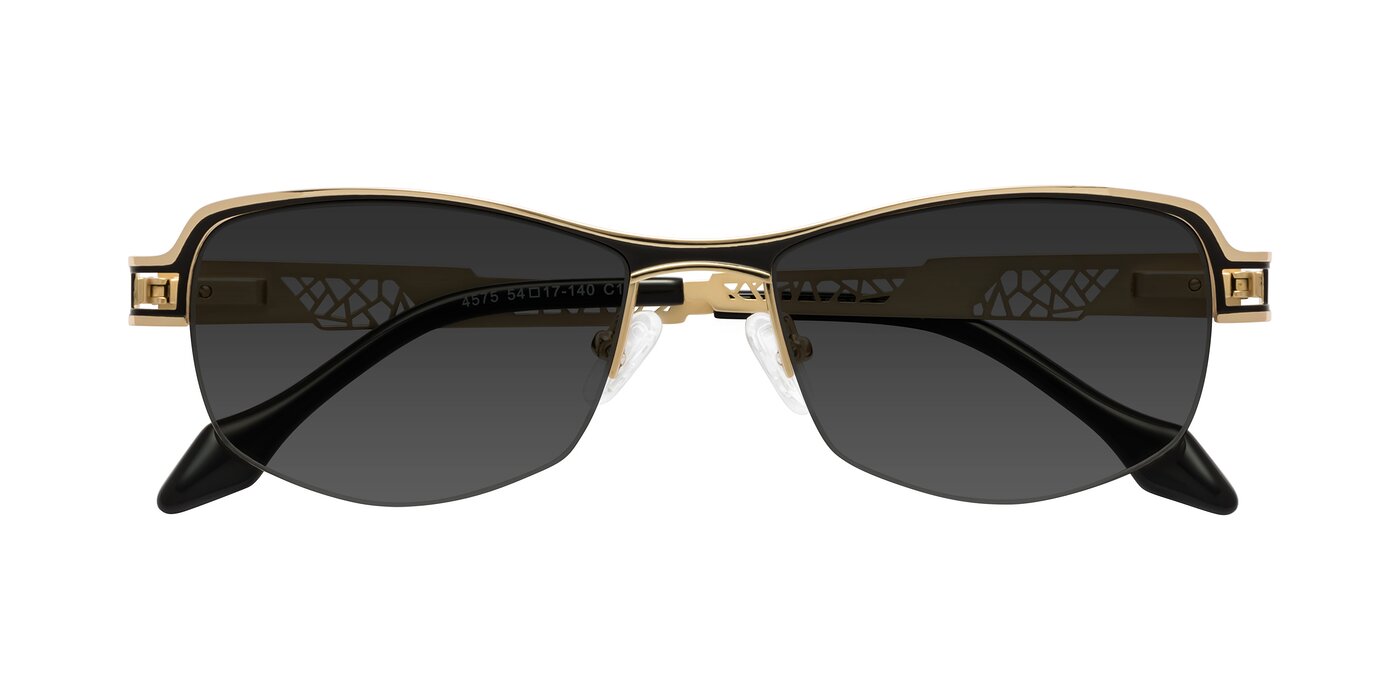 Tejeda - Gold / Black Tinted Sunglasses