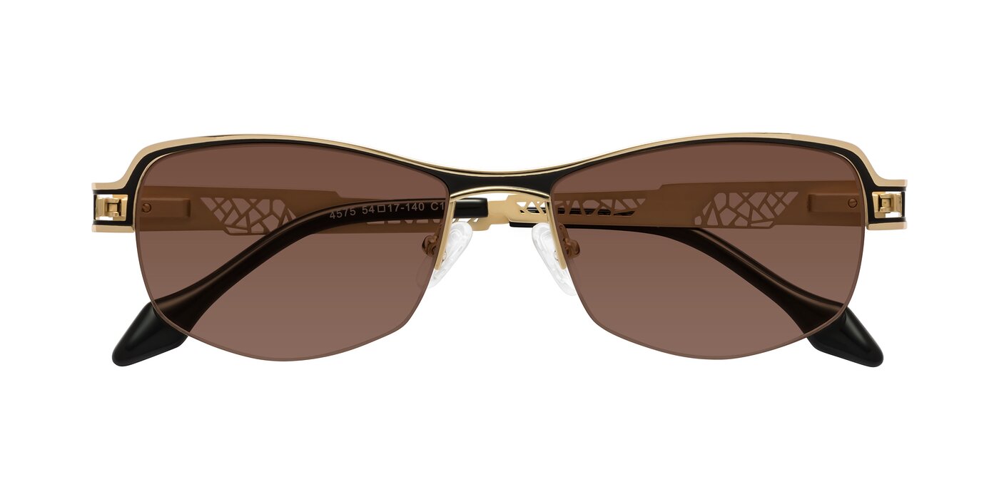 Tejeda - Gold/Black Tinted Sunglasses