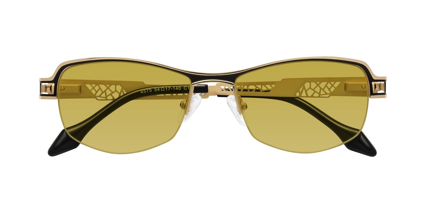 Tejeda - Gold/Black Tinted Sunglasses
