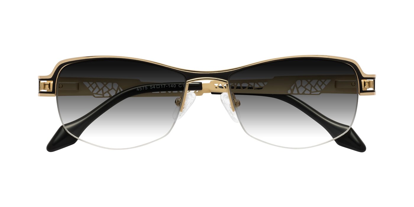 Tejeda - Gold/Black Gradient Sunglasses