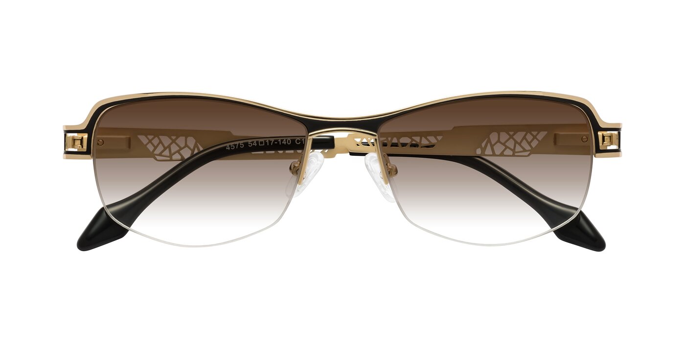 Tejeda - Gold/Black Gradient Sunglasses