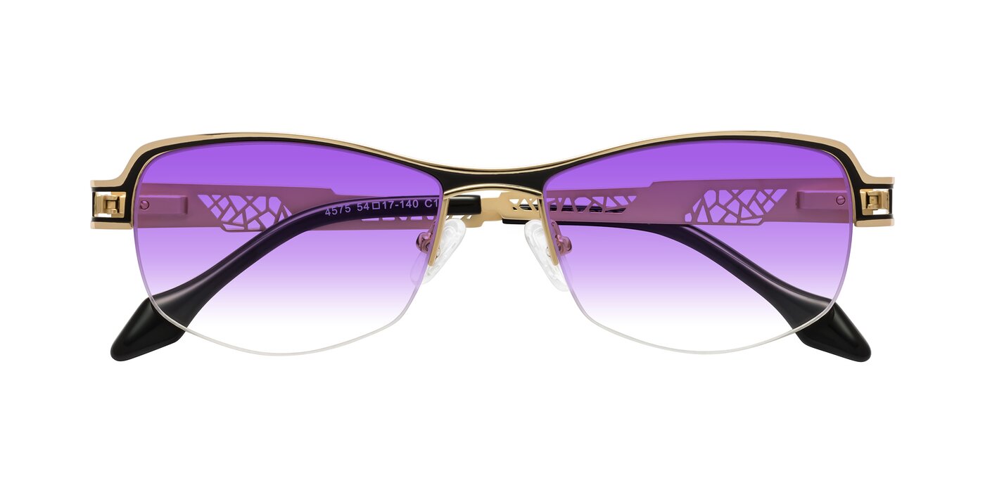 Tejeda - Gold/Black Gradient Sunglasses