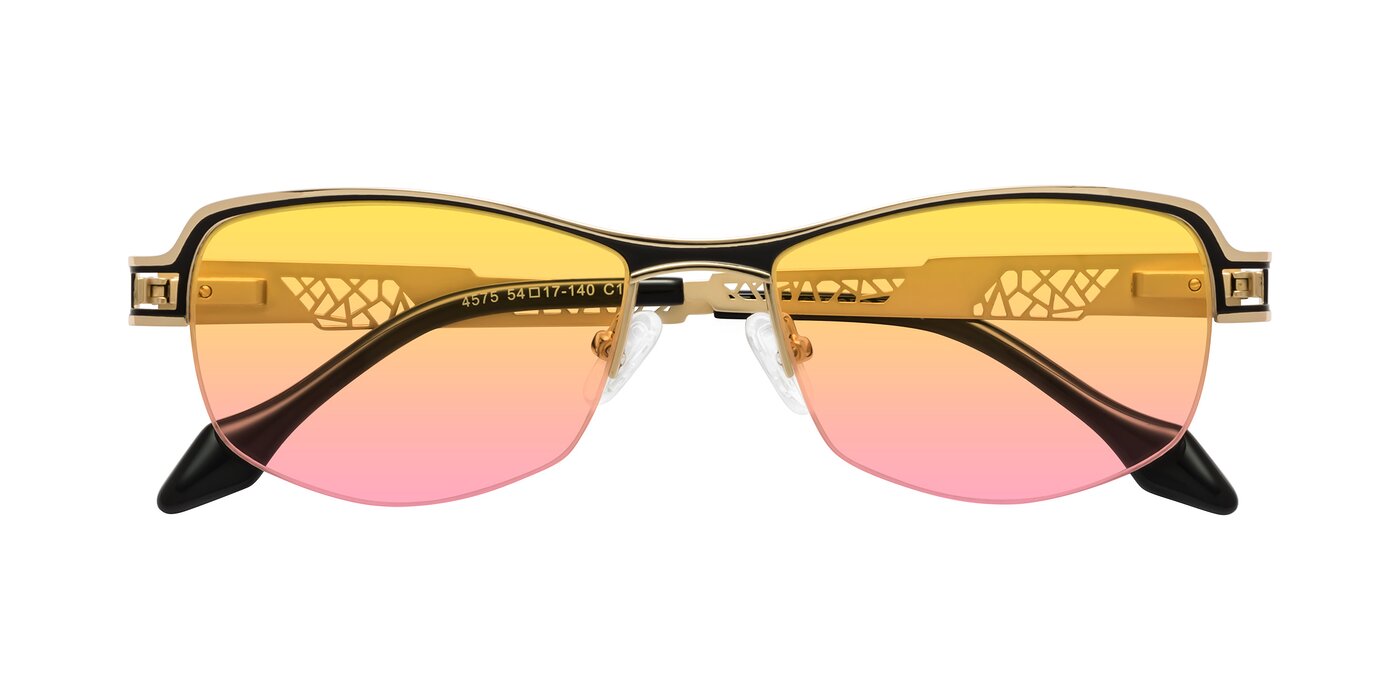 Tejeda - Gold/Black Gradient Sunglasses