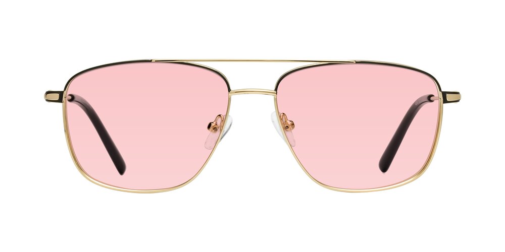 Determined - Gold/Black Tinted Sunglasses
