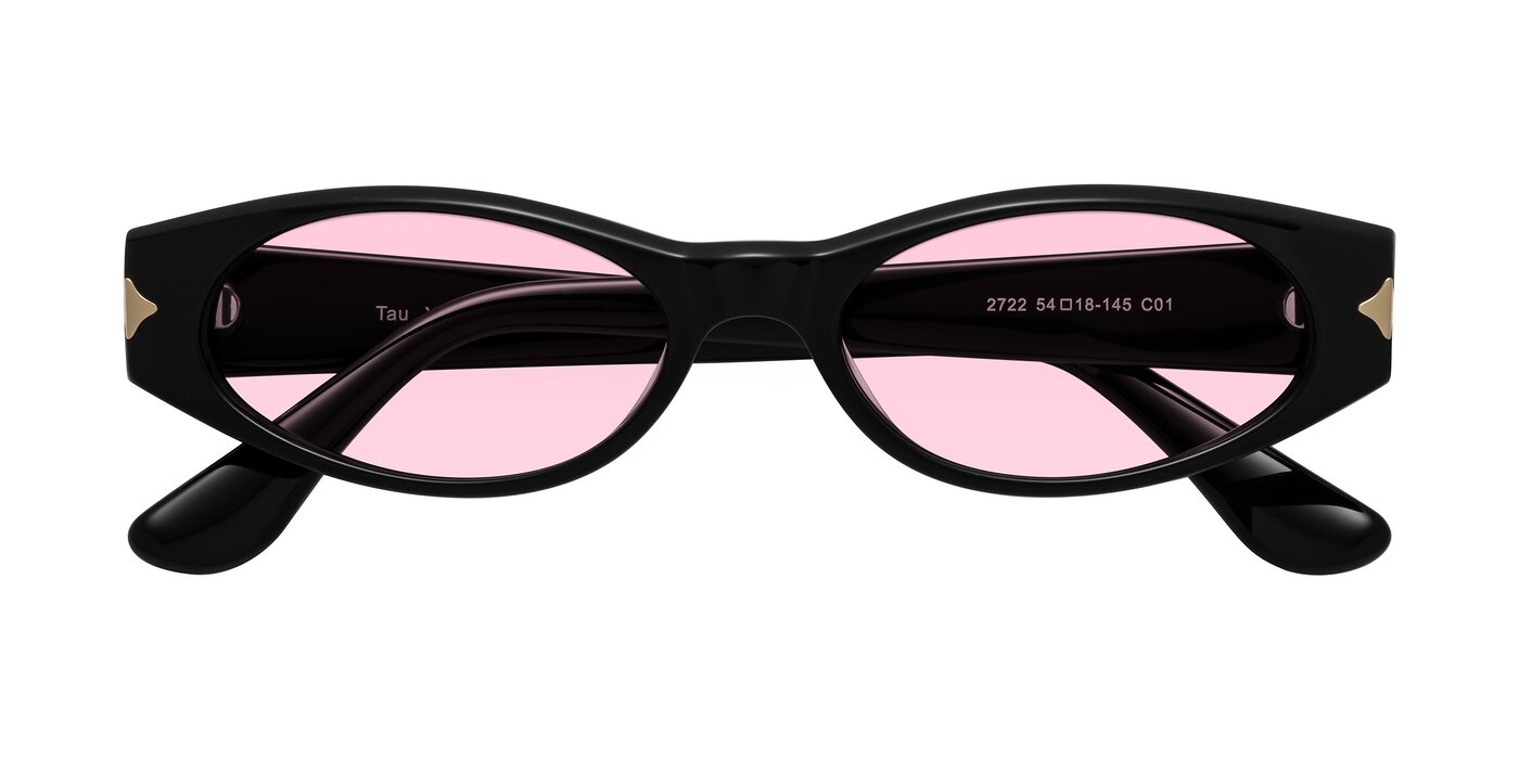 Tau - Black Tinted Sunglasses