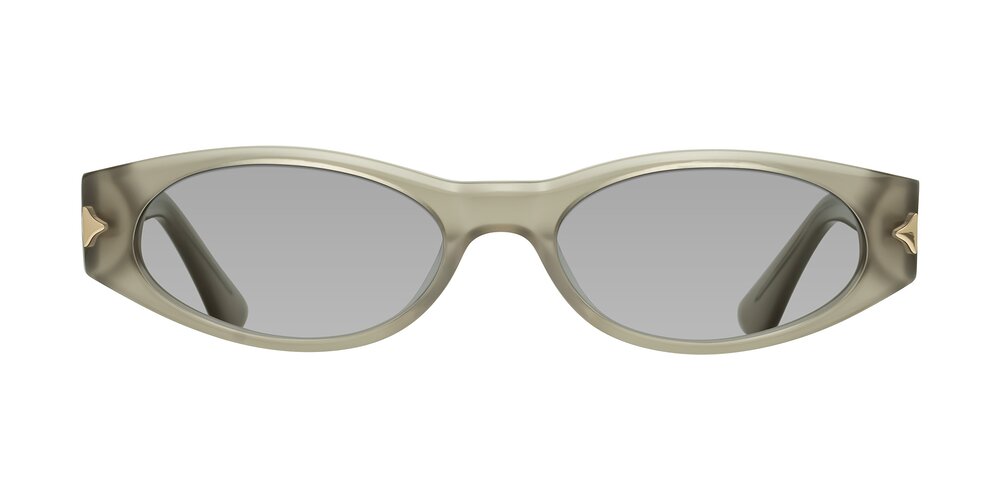 Tau - Milky Gray Tinted Sunglasses