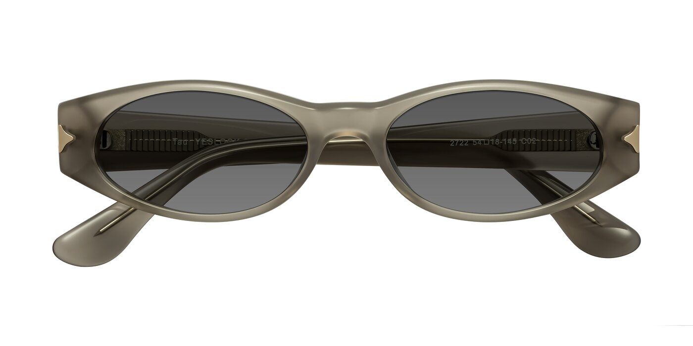 Tau - Milky Gray Tinted Sunglasses
