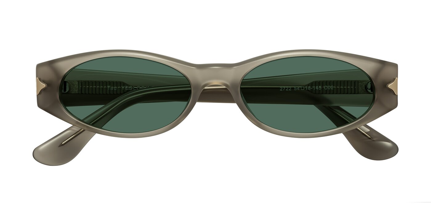 Tau - Milky Gray Polarized Sunglasses