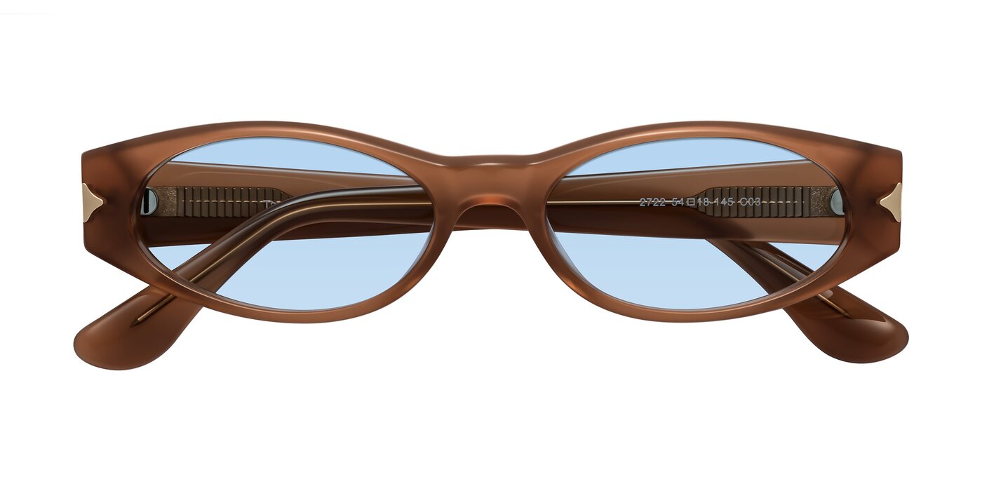 Tau - Milky Brown Tinted Sunglasses