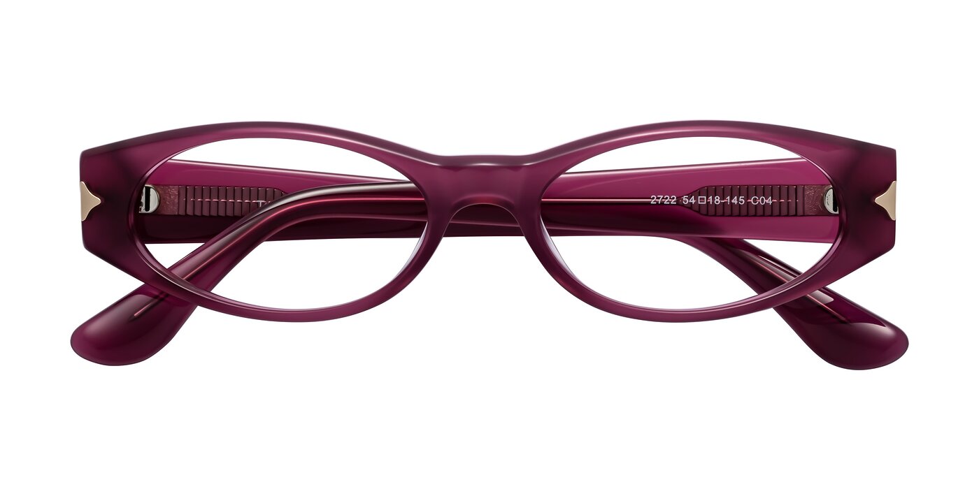 Tau - Milky Grape Eyeglasses