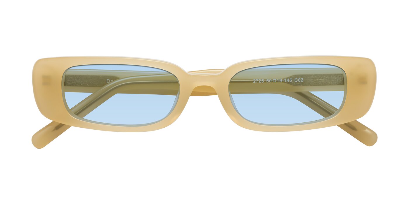 Danso - Pastel Beige Tinted Sunglasses