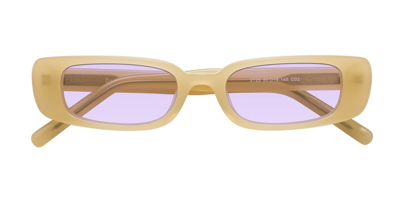 Danso - Pastel Beige Tinted Sunglasses
