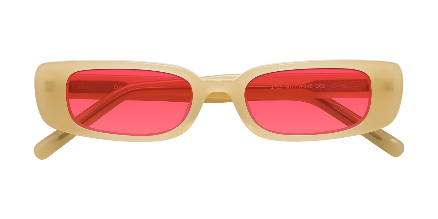 Danso - Pastel Beige Tinted Sunglasses