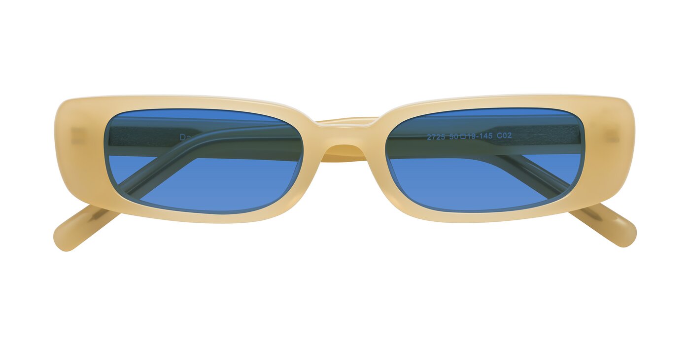 Danso - Pastel Beige Tinted Sunglasses