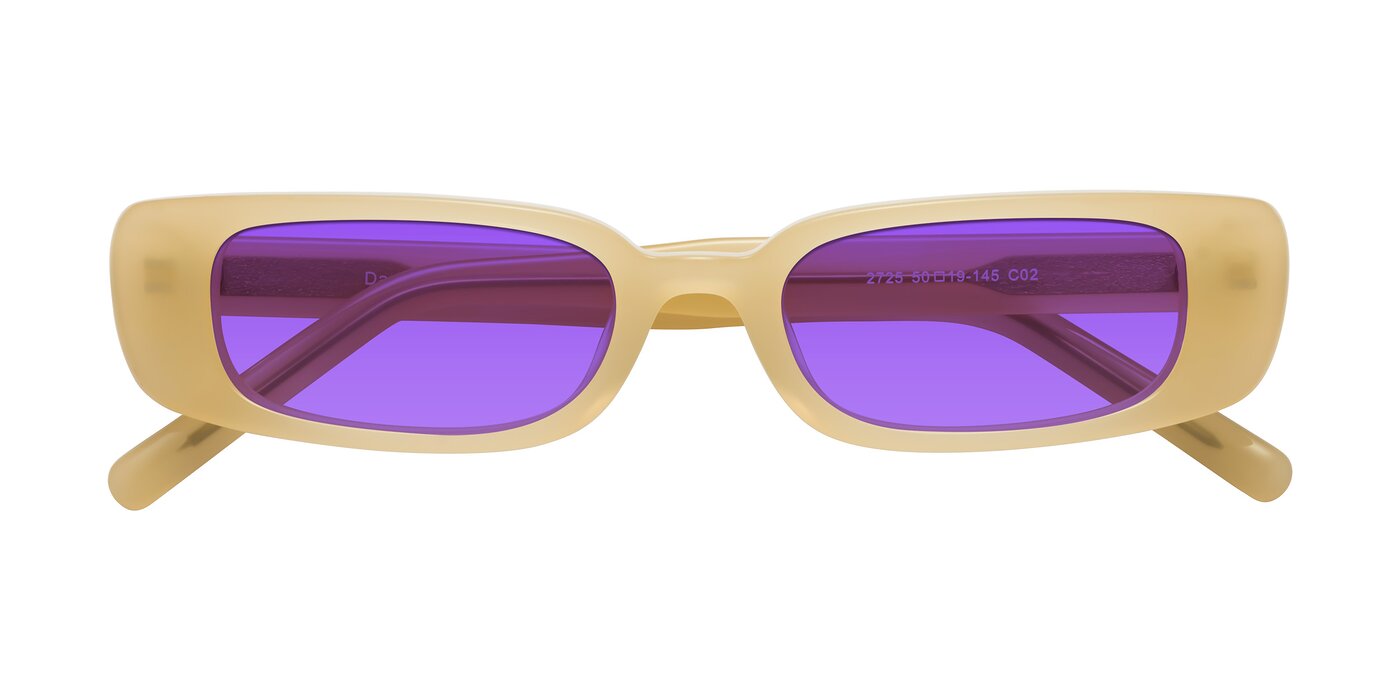 Danso - Pastel Beige Tinted Sunglasses