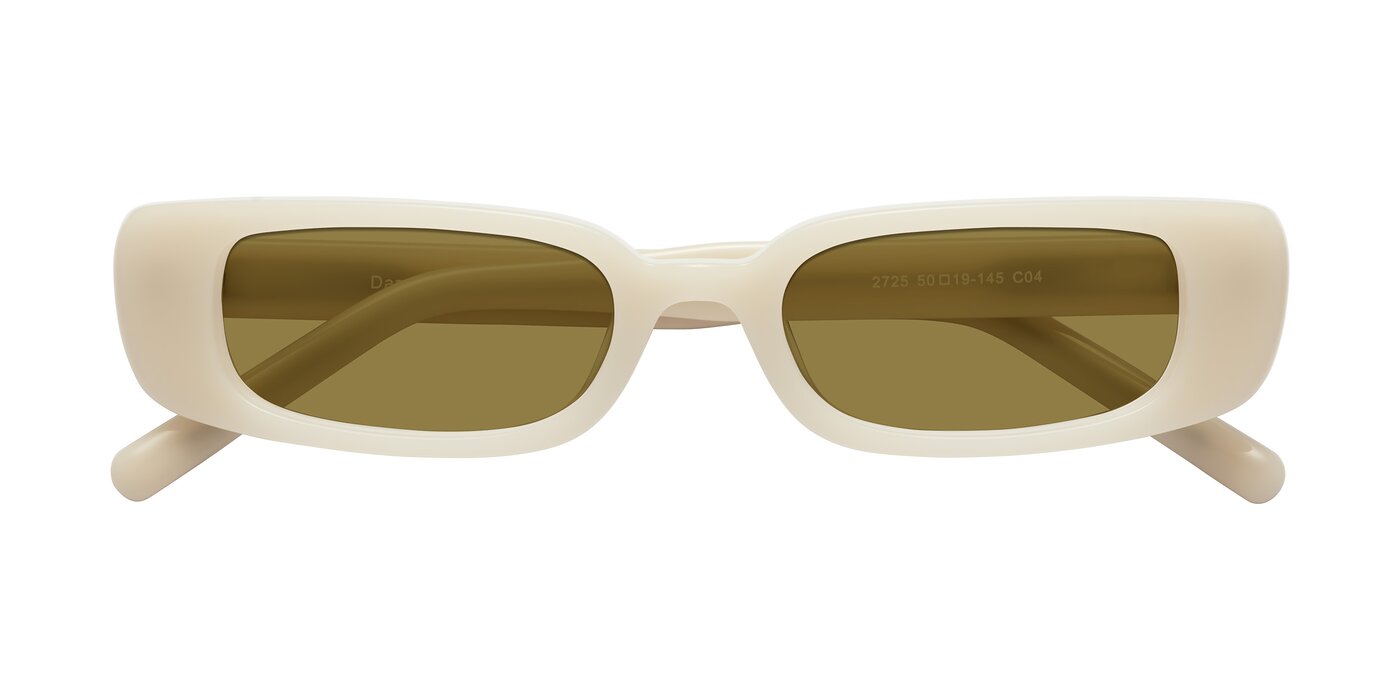 Danso - Milky White Polarized Sunglasses
