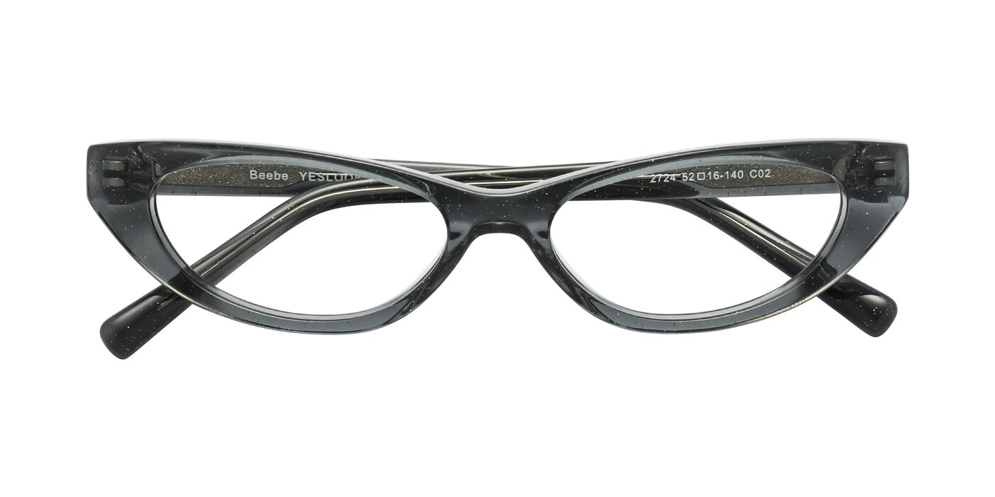Beebe - Pearlescent Gray Eyeglasses