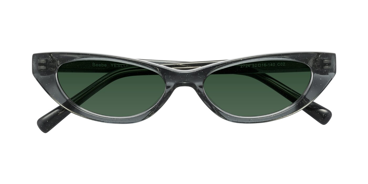 Beebe - Pearlescent Gray Tinted Sunglasses