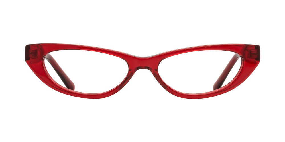 Beebe - Pearlescent Red Eyeglasses