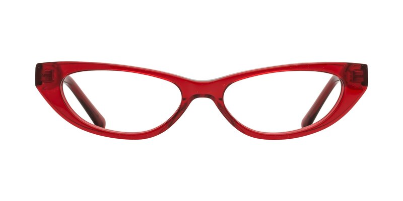 Beebe - Pearlescent Red Eyeglasses