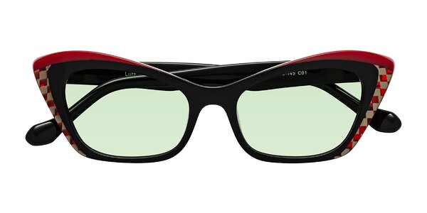 Front of Lutz in Black / Red