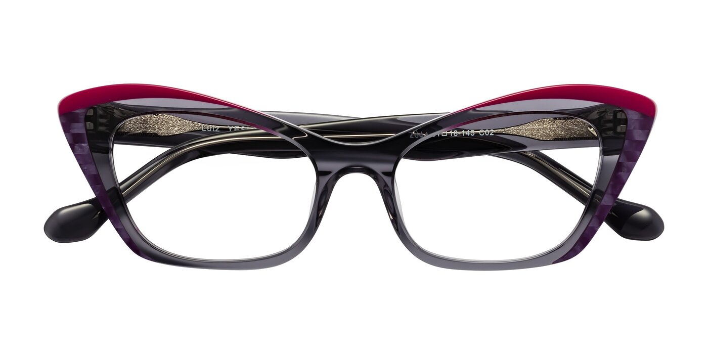 Lutz - Gray / Fandango Eyeglasses