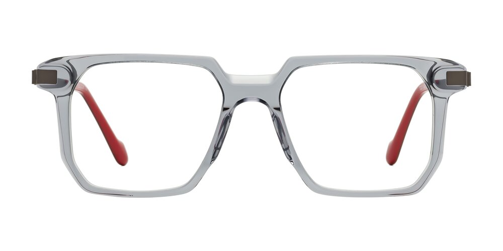Eloise - Transparent Gray Eyeglasses