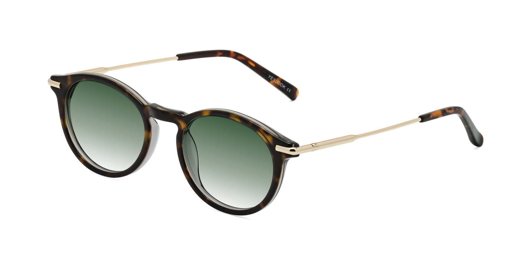 Angle of Gupta in Tortoise with Green Gradient Lenses
