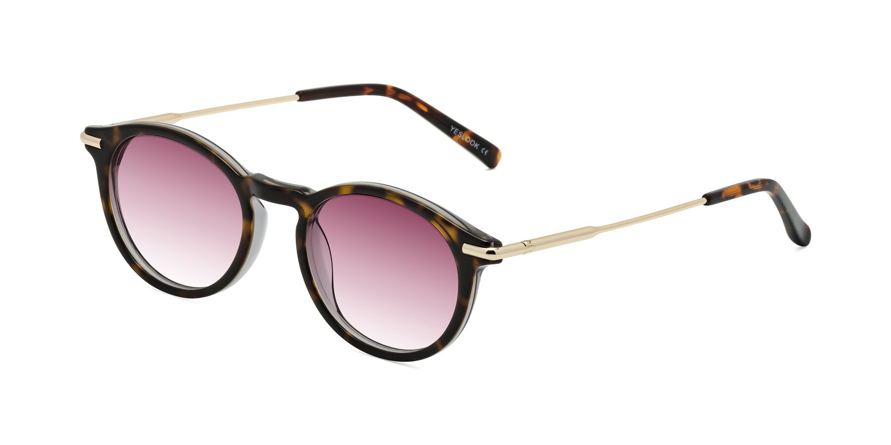 Angle of Gupta in Tortoise with Wine Gradient Lenses