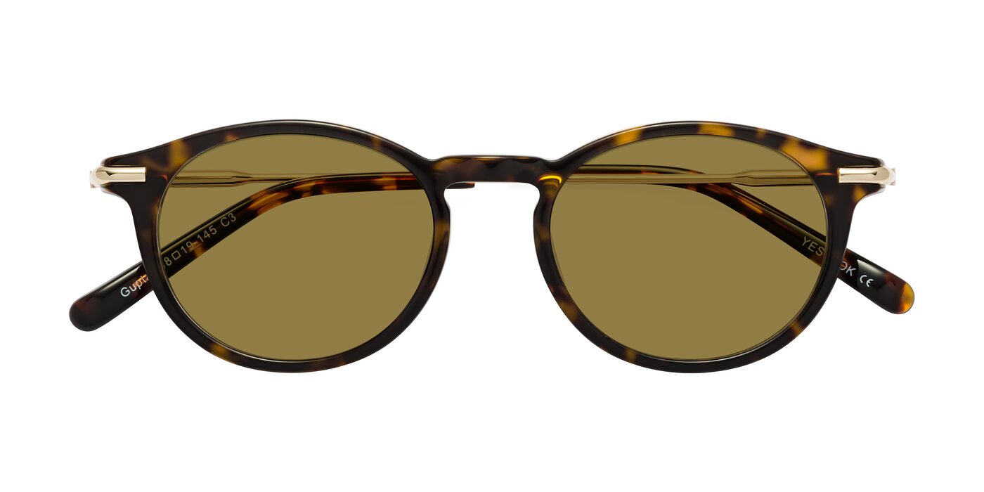 Gupta - Tortoise Polarized Sunglasses