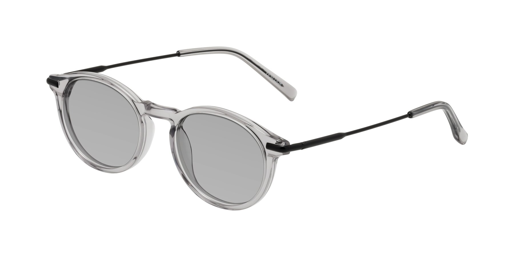 Angle of Gupta in Transparent Gray with Light Gray Tinted Lenses