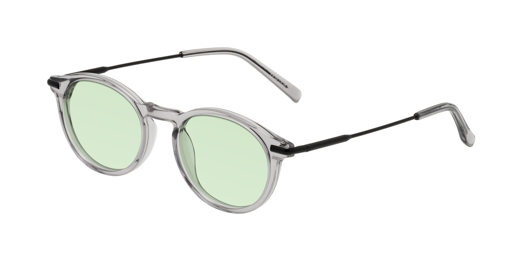 Angle of Gupta in Transparent Gray with Light Green Tinted Lenses