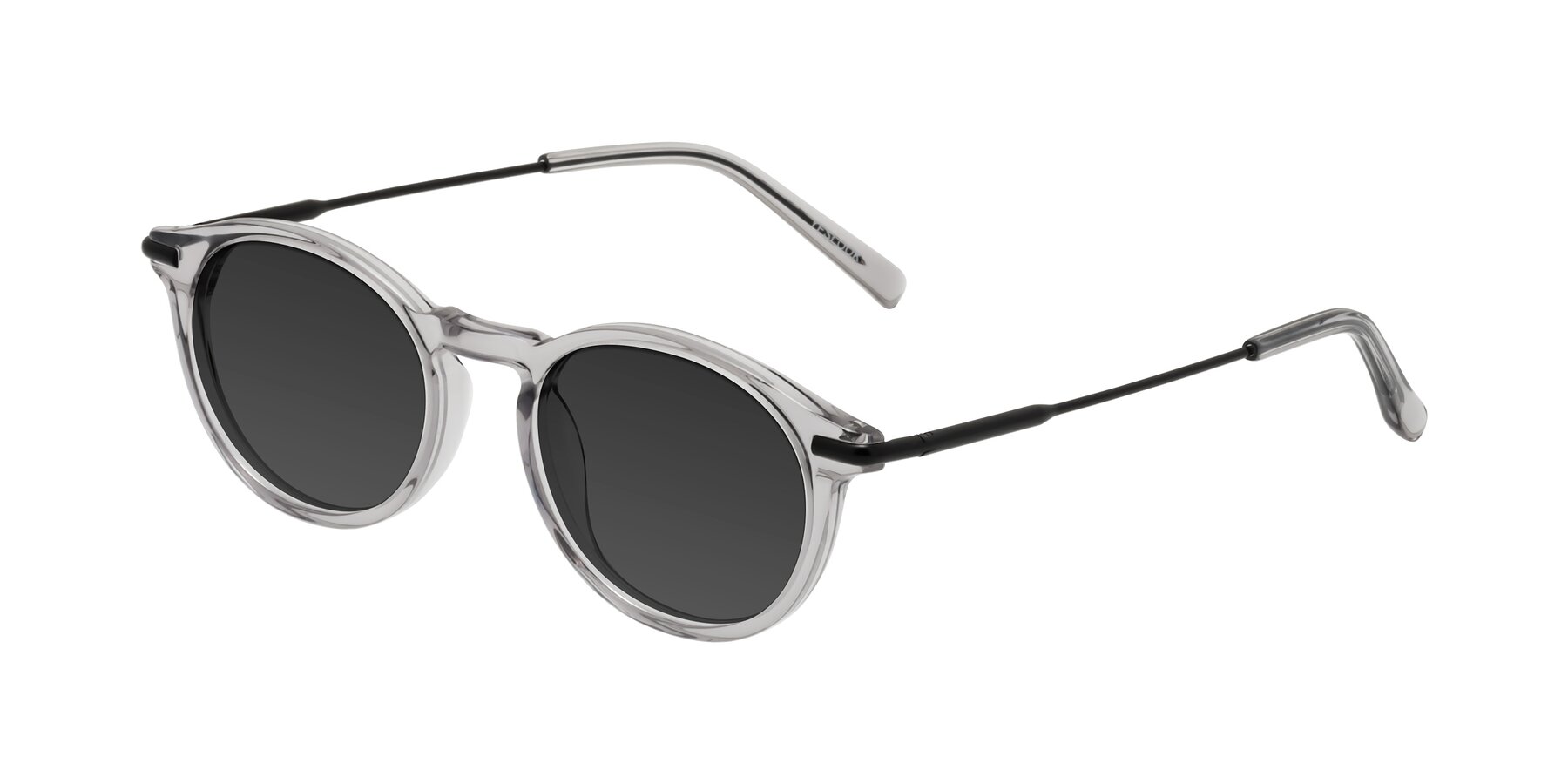 Angle of Gupta in Transparent Gray with Gray Tinted Lenses