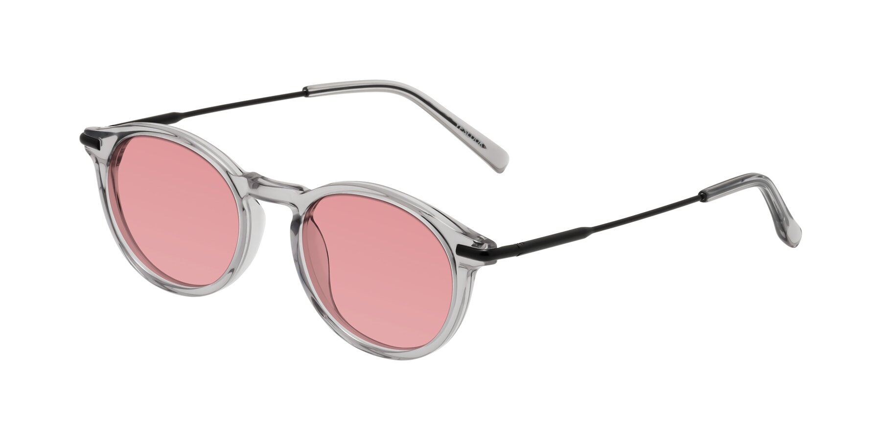 Angle of Gupta in Transparent Gray with Medium Garnet Tinted Lenses