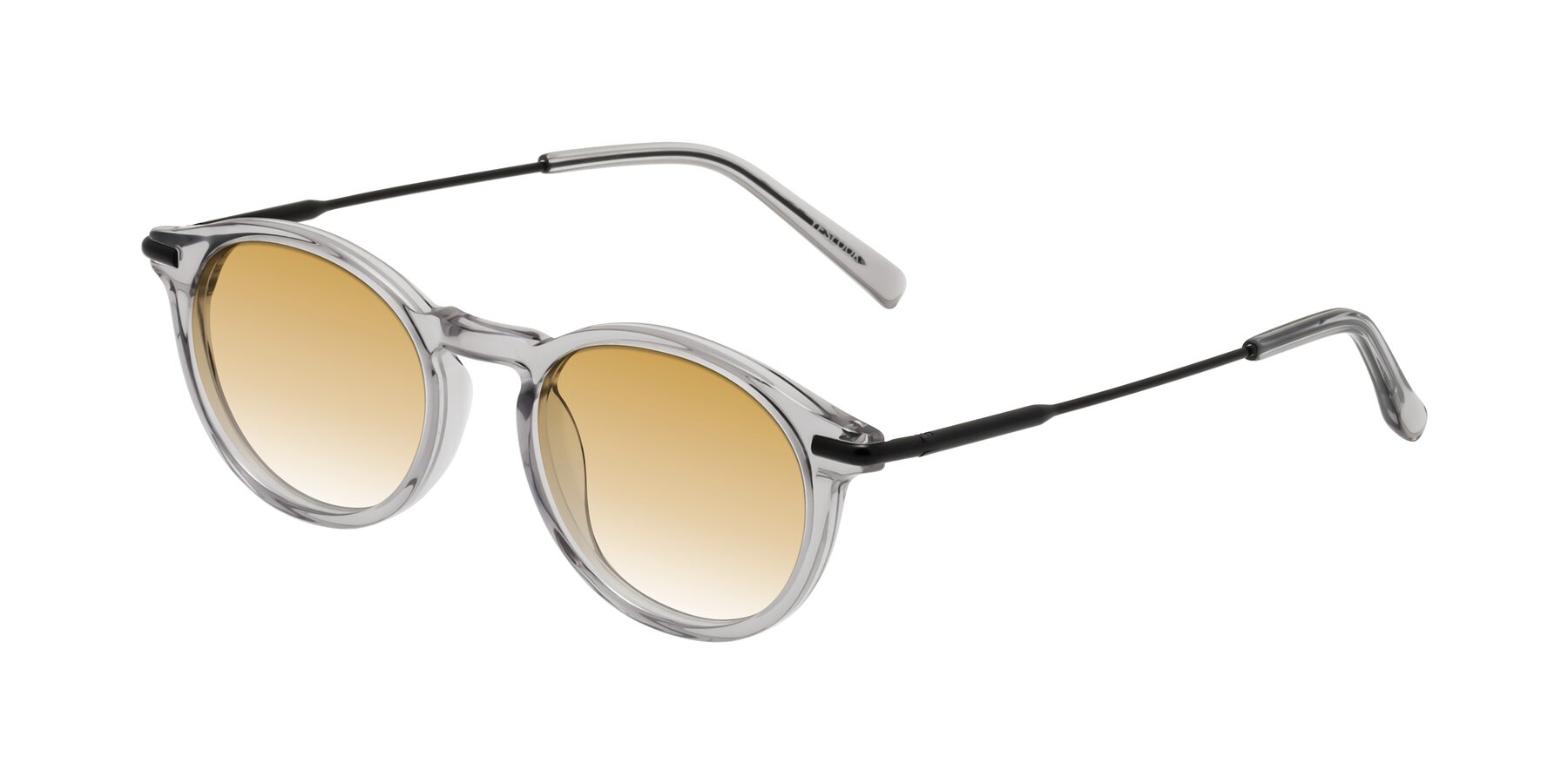 Angle of Gupta in Transparent Gray with Champagne Gradient Lenses