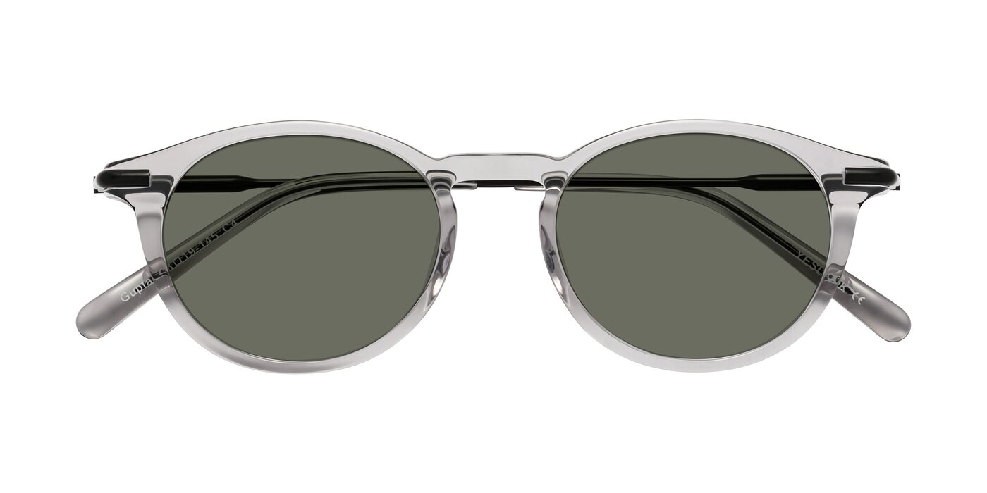 Gupta - Transparent Gray Polarized Sunglasses