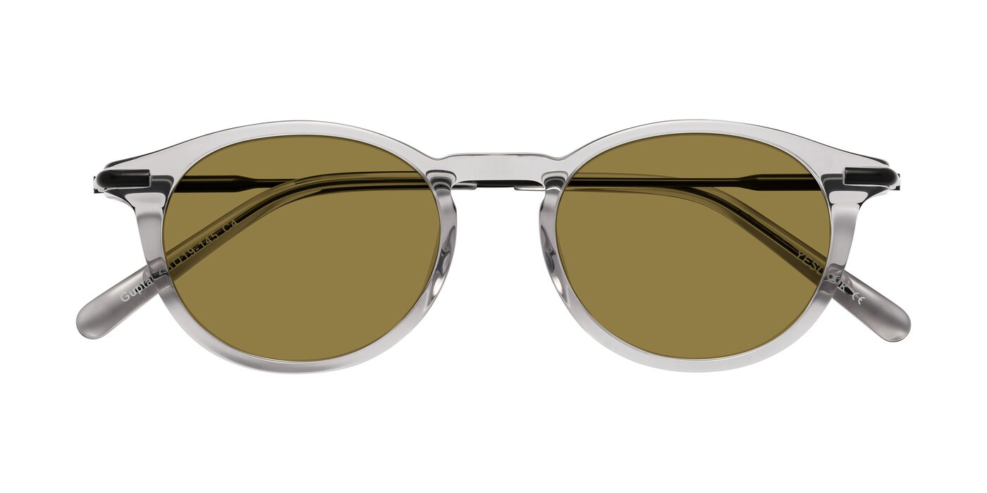 Gupta - Transparent Gray Polarized Sunglasses