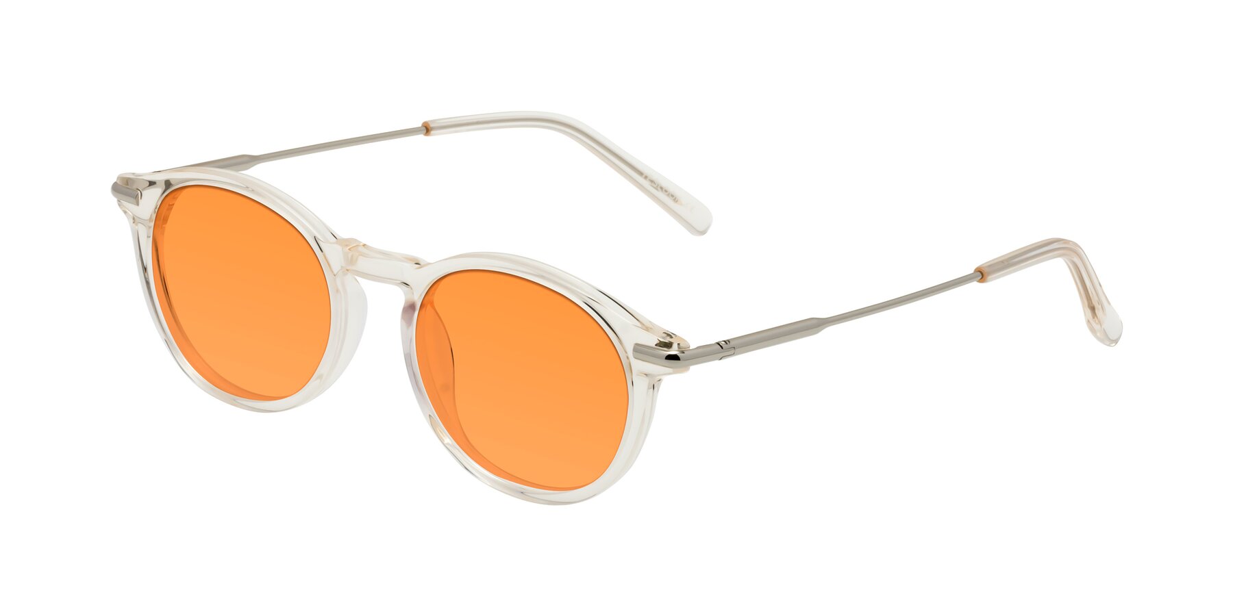 Angle of Gupta in Clear with Orange Tinted Lenses