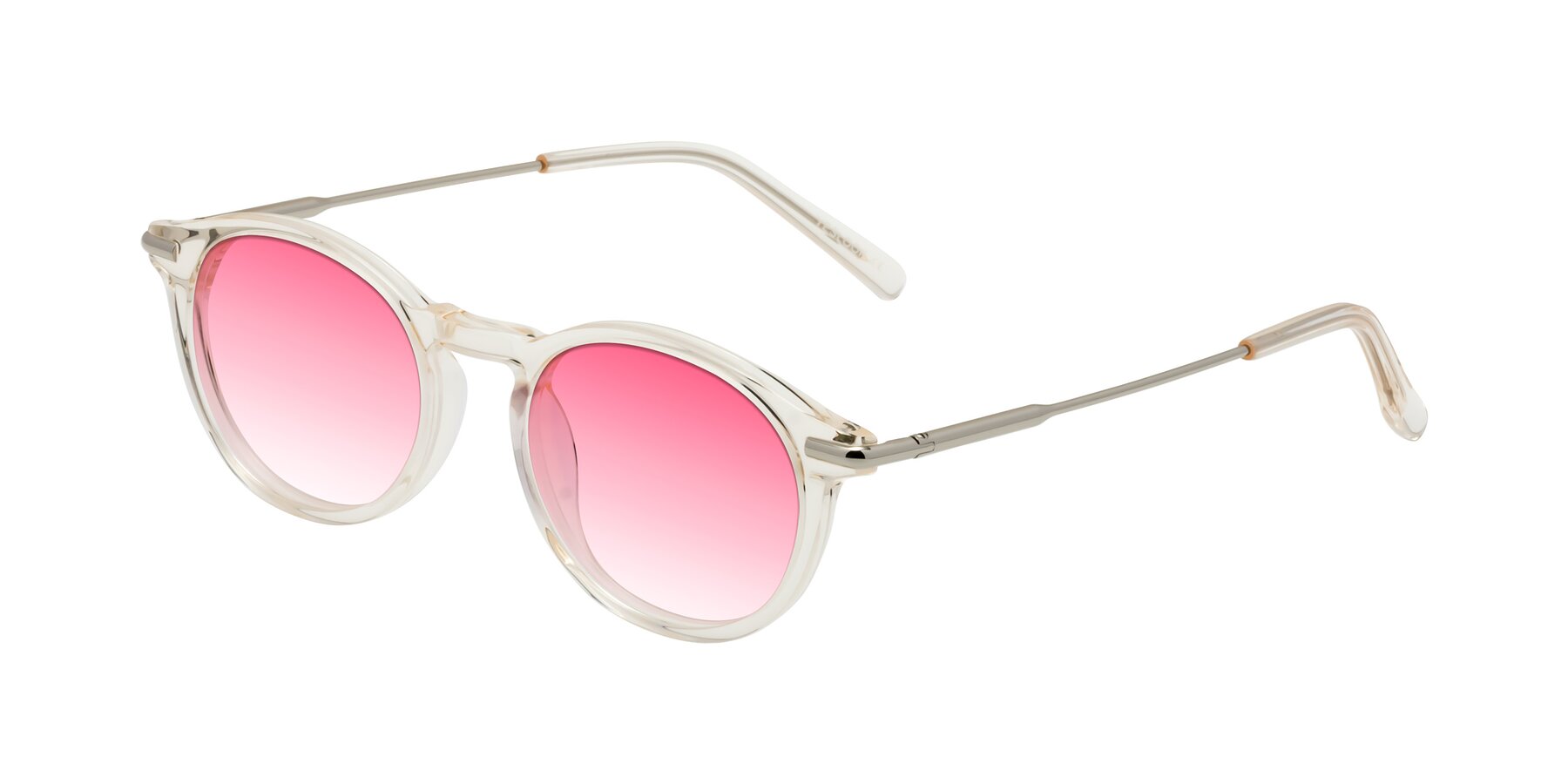 Angle of Gupta in Clear with Pink Gradient Lenses