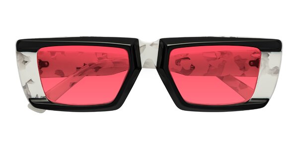 Front of Hasan in Black / White Tortoise