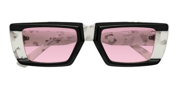 Front of Hasan in Black / White Tortoise