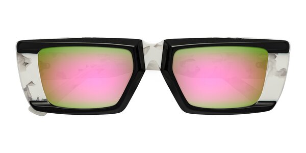 Front of Hasan in Black / White Tortoise