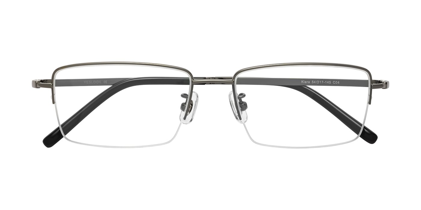 Kiara - Gunmetal Eyeglasses