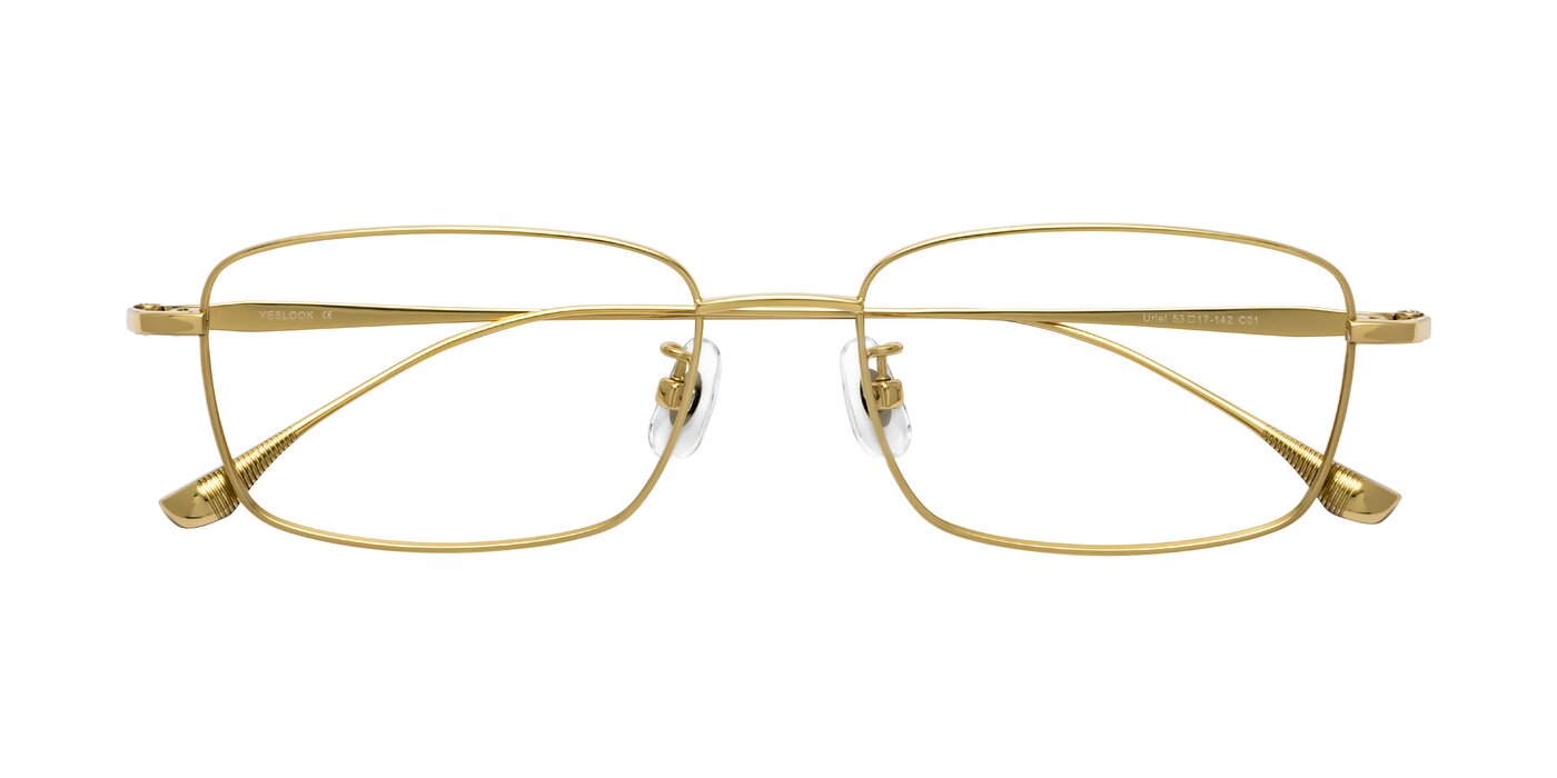 Uriel - Gold Eyeglasses