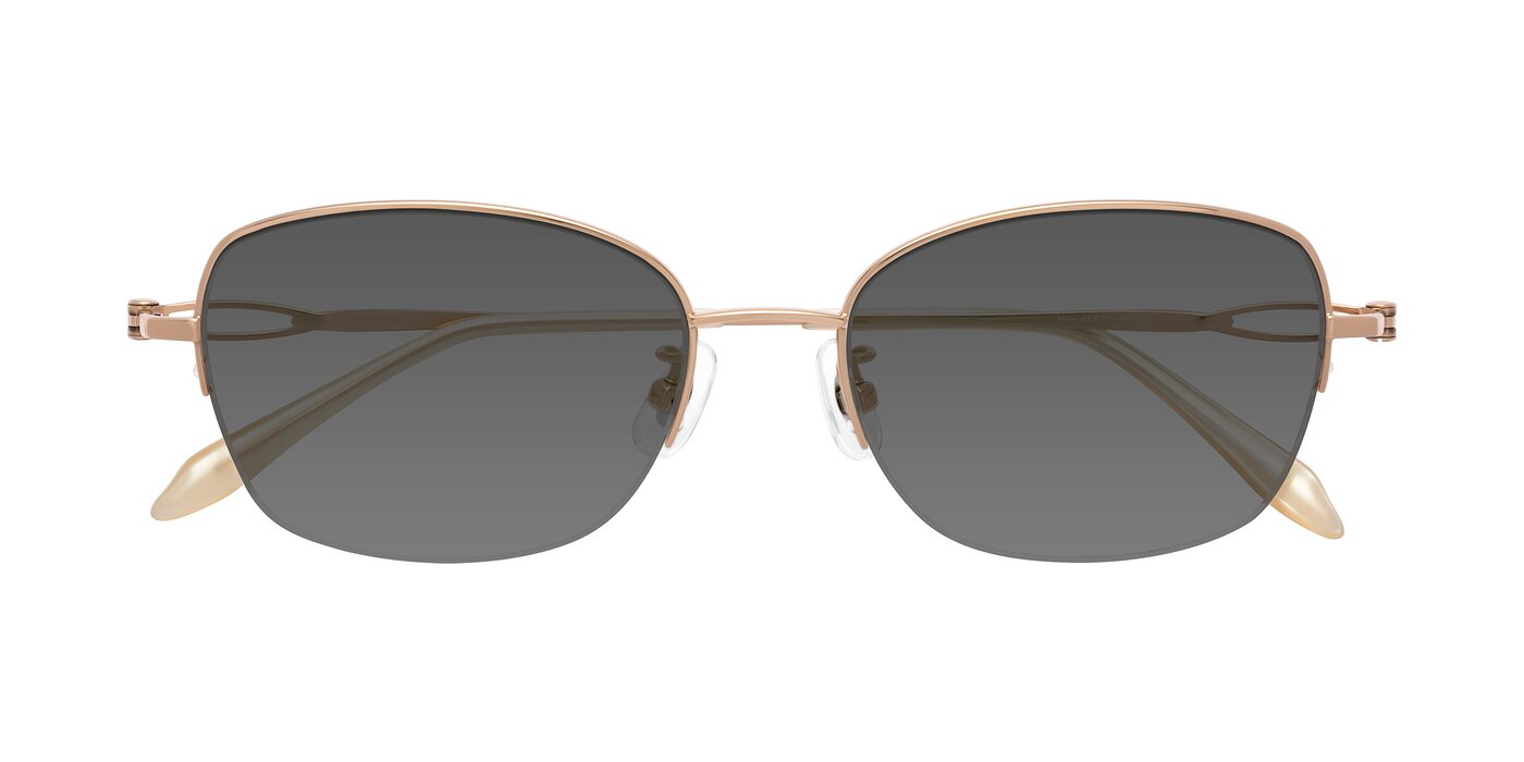 Hiso - Gold Tinted Sunglasses