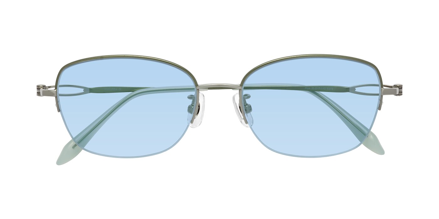 Hiso - Light Green Tinted Sunglasses