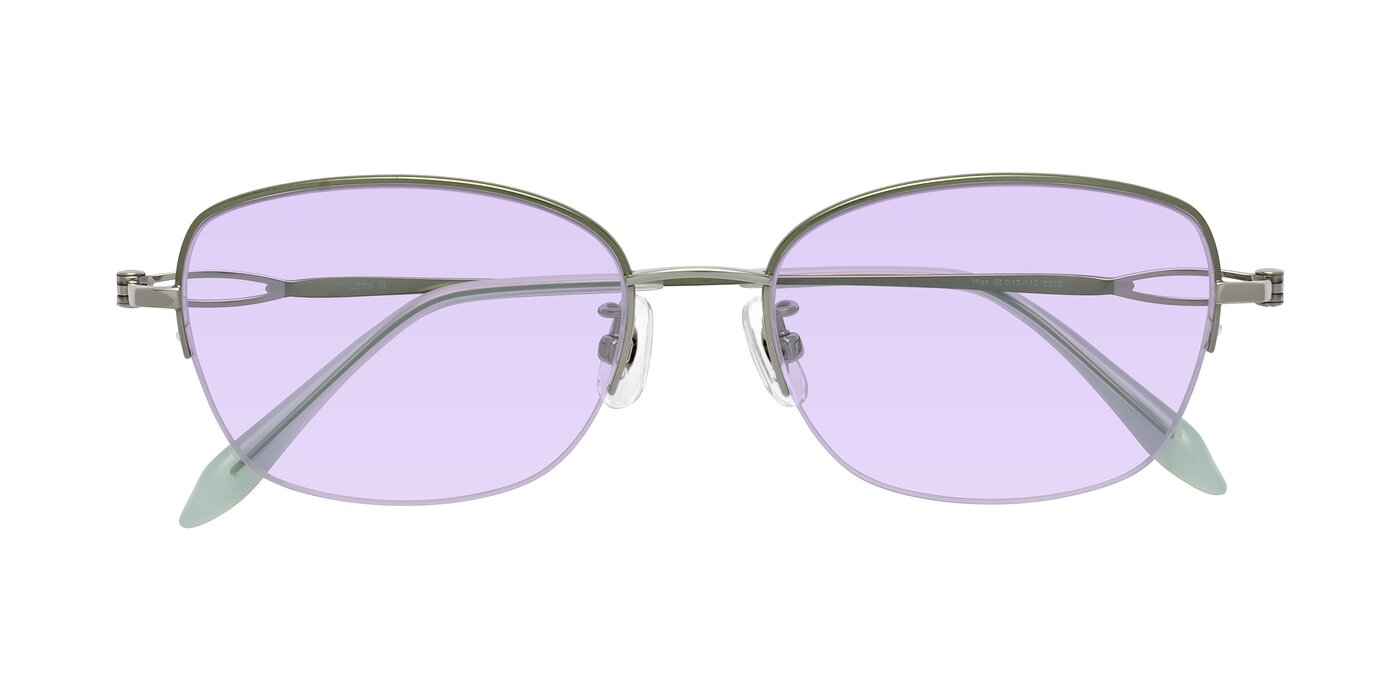 Hiso - Light Green Tinted Sunglasses