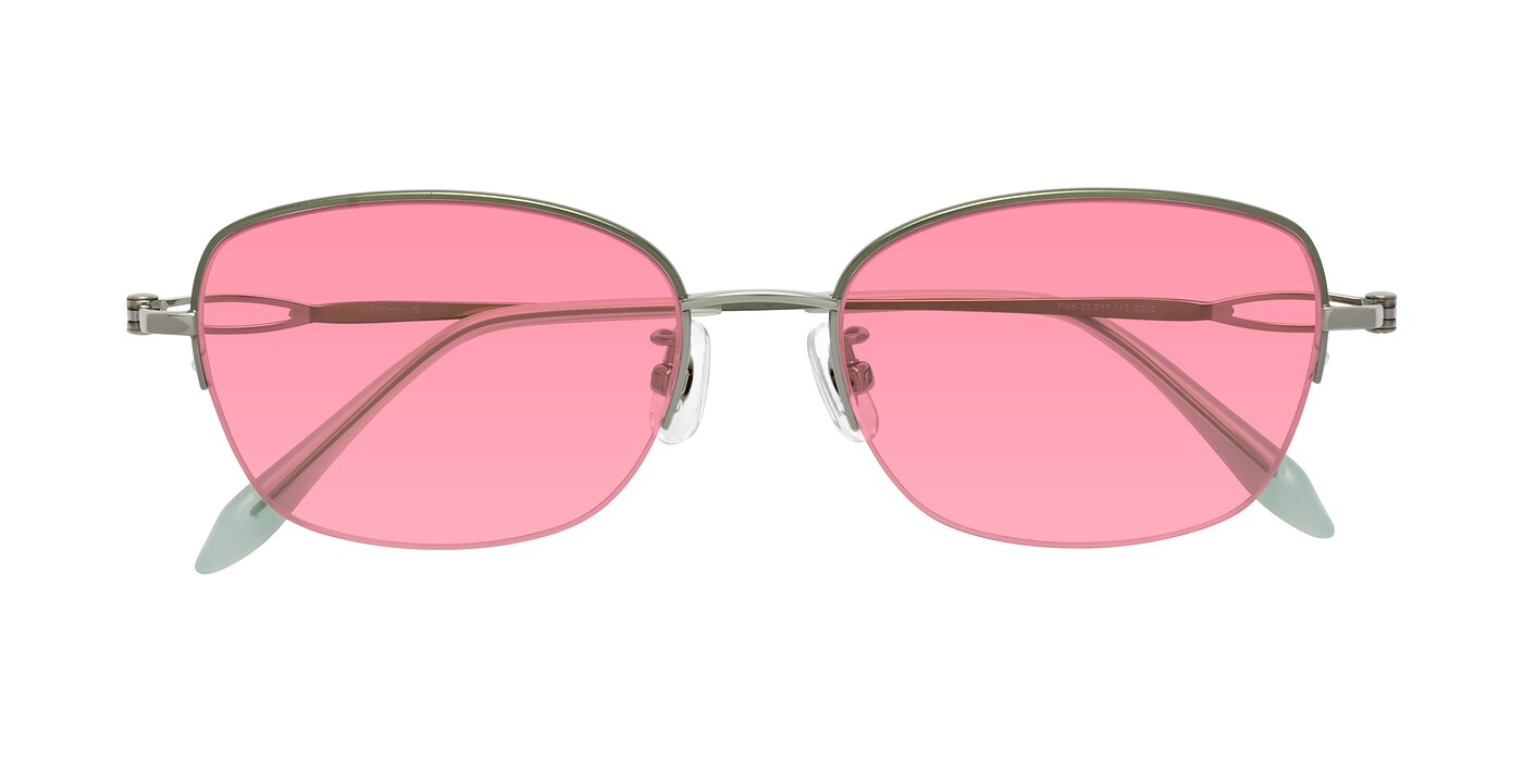 Hiso - Light Green Tinted Sunglasses