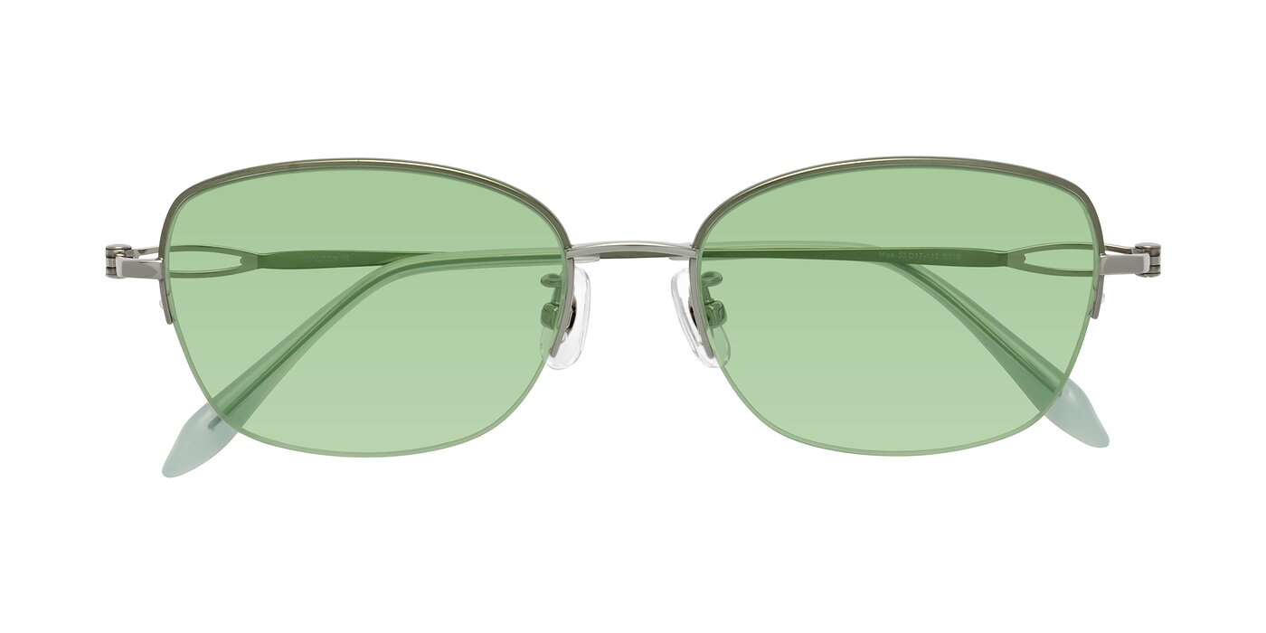 Hiso - Light Green Tinted Sunglasses